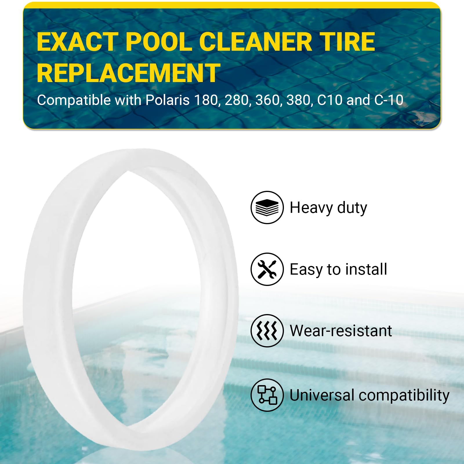 AR-PRO tire replacement for Polaris 280 offers stronger grip and longer wear.