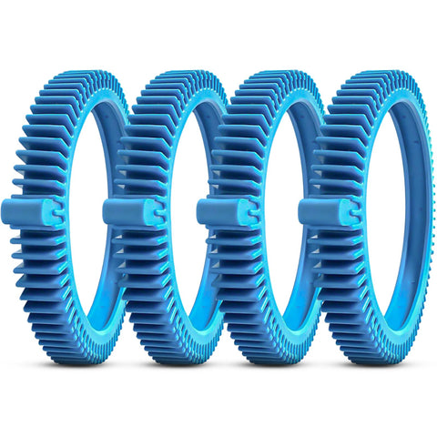 AR-PRO replacement tires Super Hump pack front view demonstrates durable grip for pool cleaners.