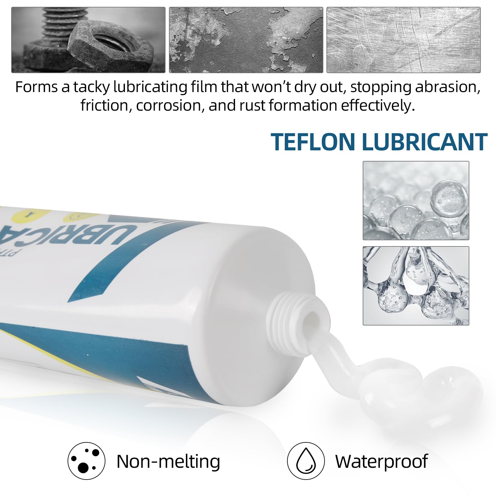 AR-PRO silicone lube for faucet and valve assemblies enhances smooth operation.