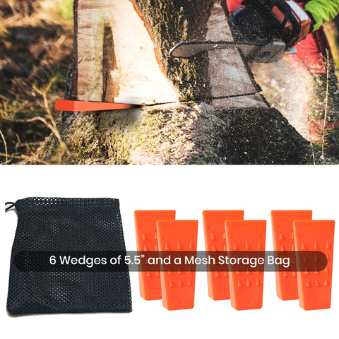 AR-PRO six-pack with six felling dogs for versatile felling setups.