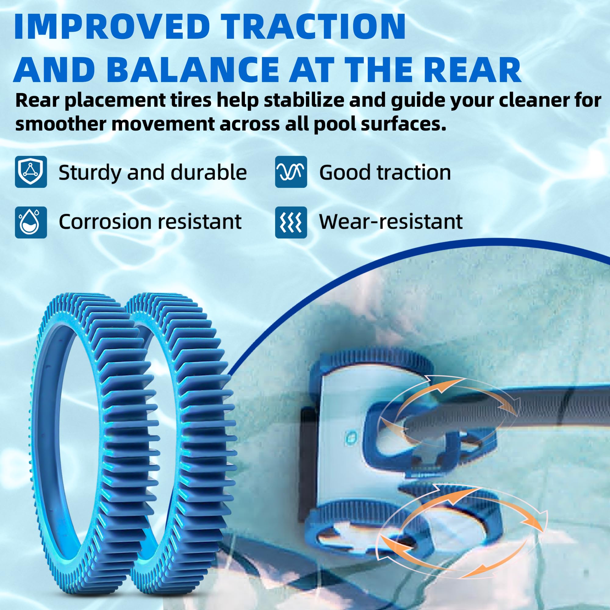 AR-PRO snap-on installation showing quick tool-free tire change.