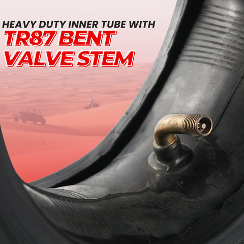 AR-PRO knobby tread enhances dirt performance and traction.