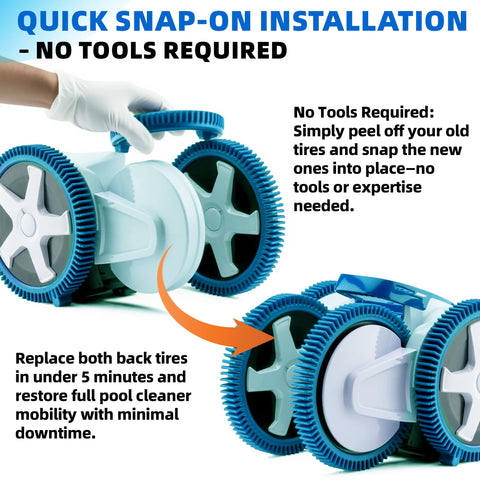 AR-PRO traction-focused rear tire enhancing balance and movement.