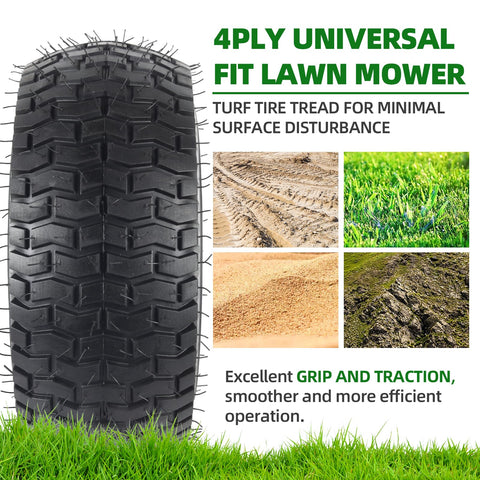 AR-PRO turf tread minimizes surface disturbance on lawns.