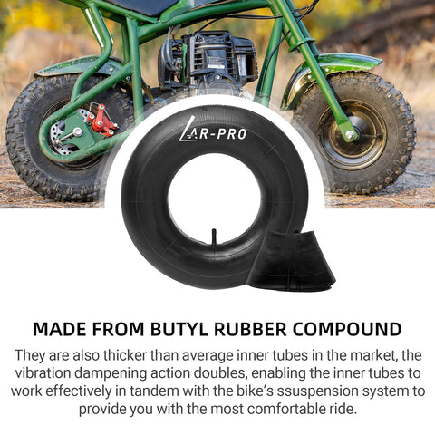 AR-PRO vibration-damping graphic illustrates smoother rides with enhanced suspension.