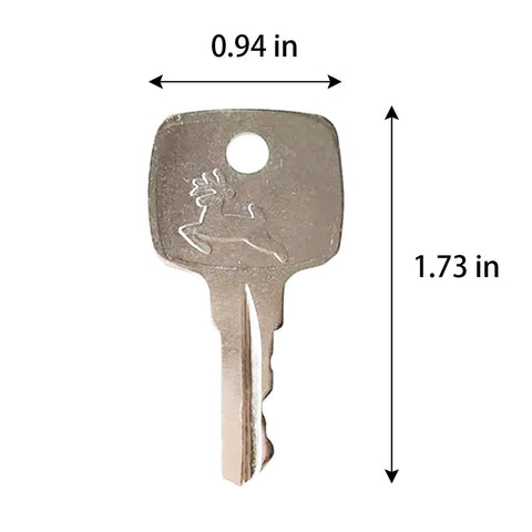 AR51481 eight-pack ignition keys with ring for quick access and storage