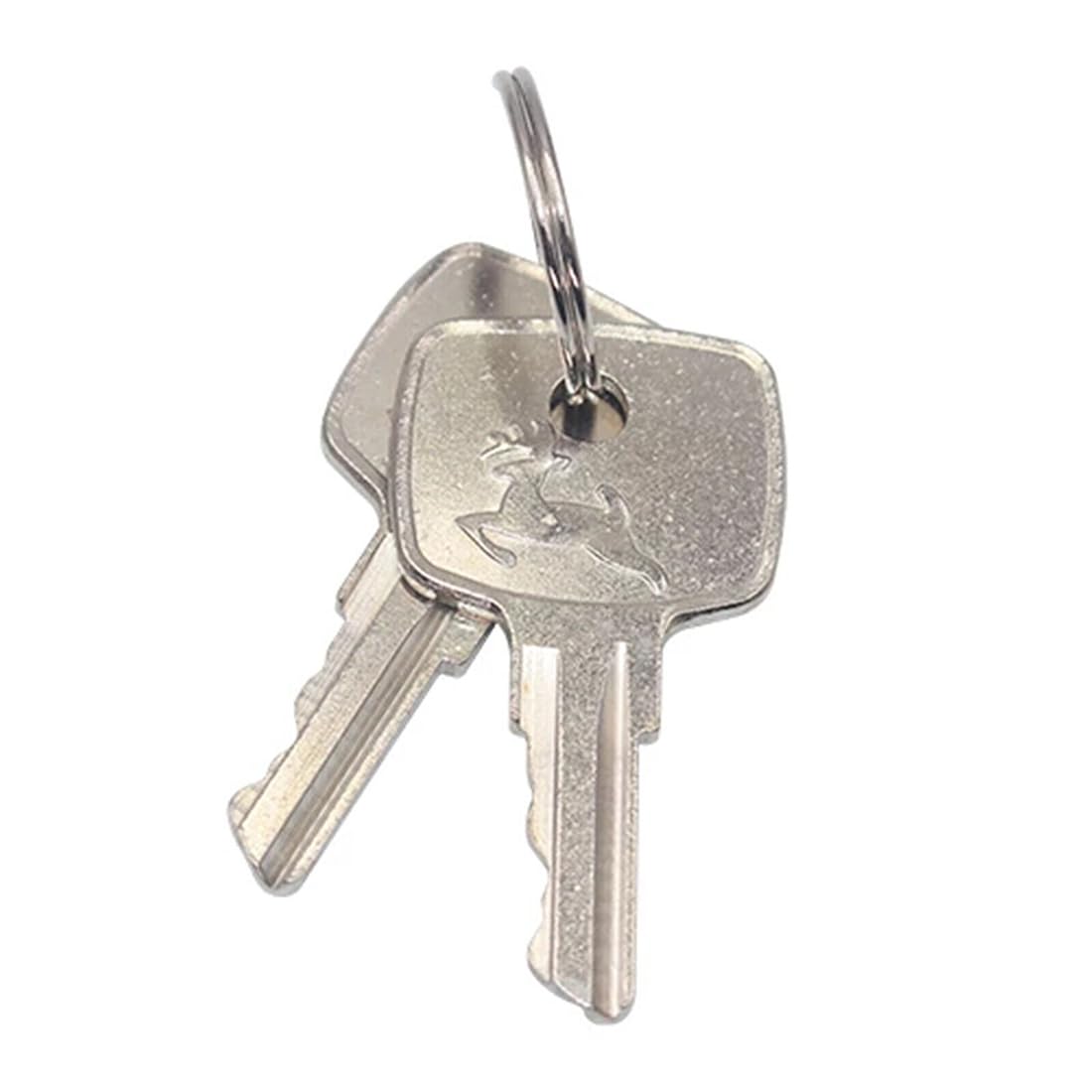 Close-up of AR51481 metal ignition key showing durable construction