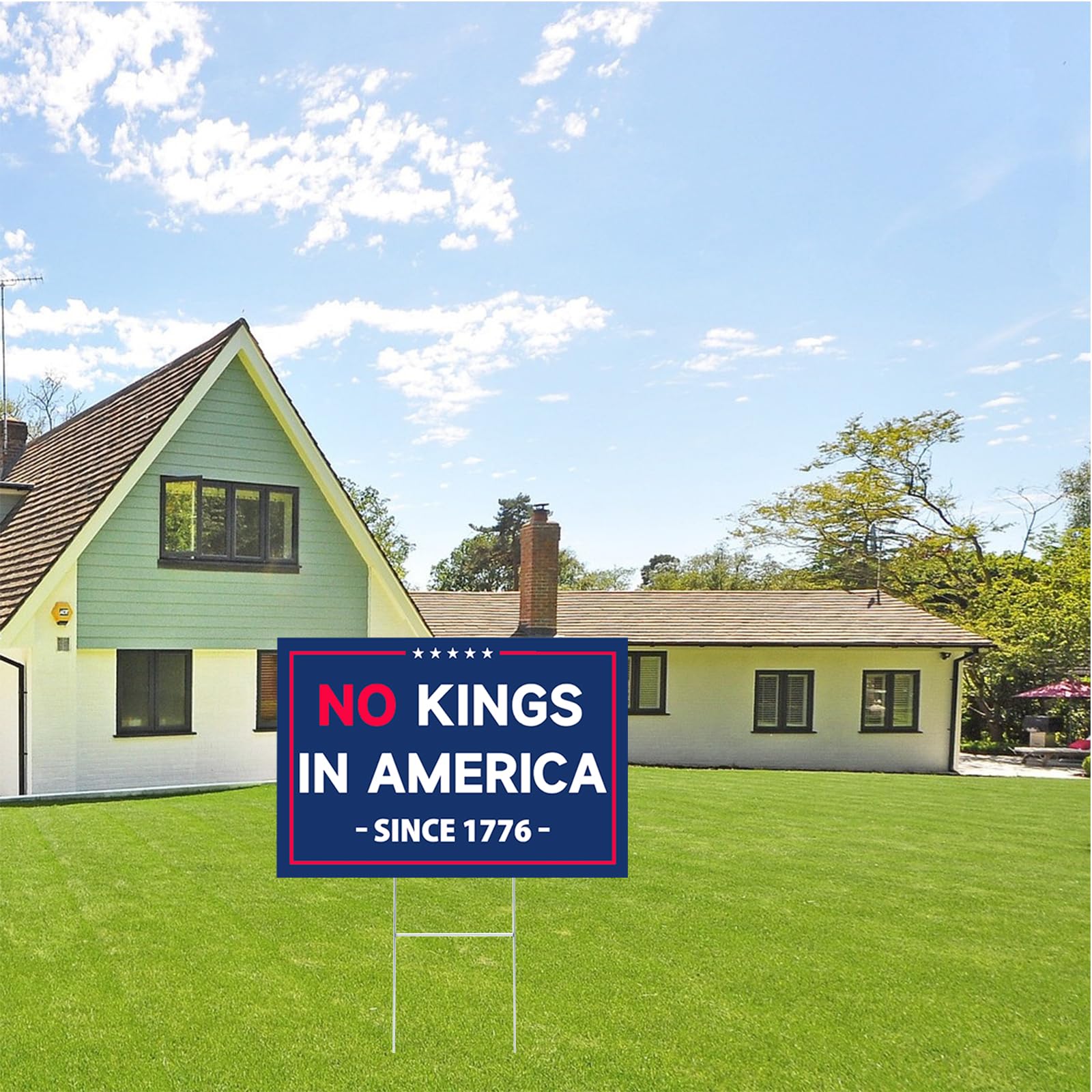 ARAGIT 18x12-inch protest sign suited for outdoor display