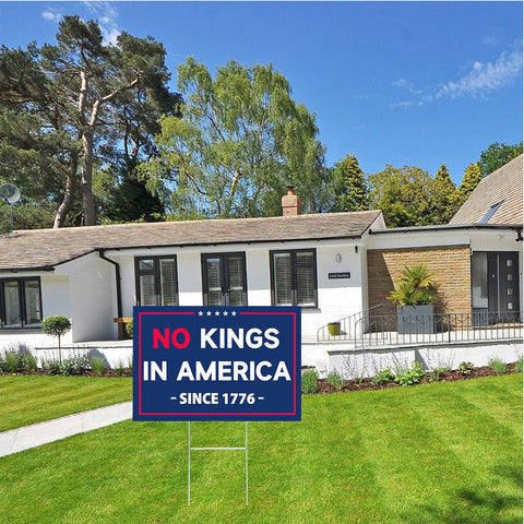 ARAGIT double-sided yard sign for maximum visibility from both directions