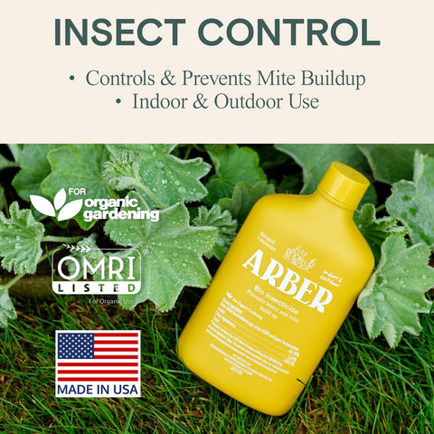 ARBER plant spray nozzle for even leaf coverage.