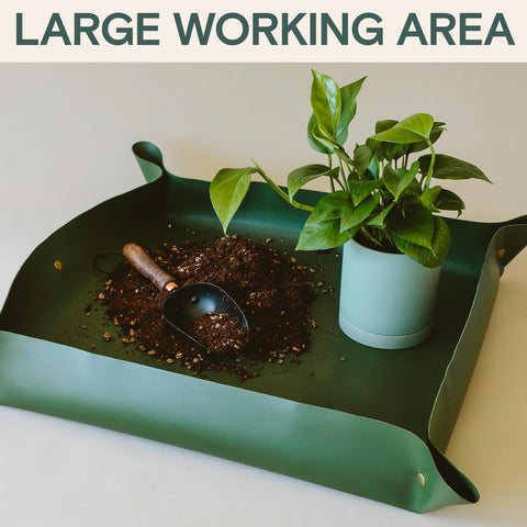 ARBER waterproof surface resists moisture and stains during root work
