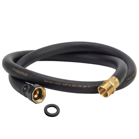 ARBUTUS garden hose with brass connector for leak-free watering and car wash use