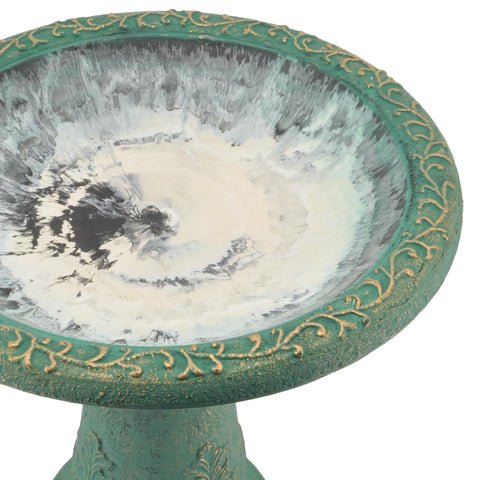 Arcadia bird bath includes stability options for windy days and uneven ground.