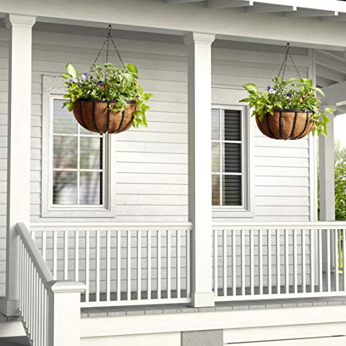 20-inch planter size ideal for porches, decks, and entryways
