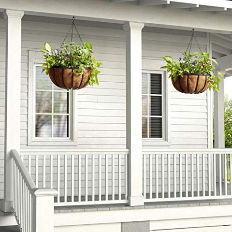 20-inch planter size ideal for porches, decks, and entryways