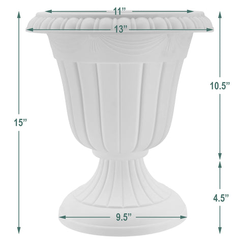 Arcadia PL10BG urn features tool-free assembly for quick setup.