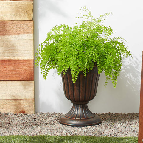 Arcadia PL00CP urn durable plastic construction withstands weather
