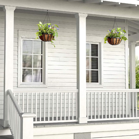 Arcadia Solstice planter in a sunny balcony setup demonstrates stylish outdoors.