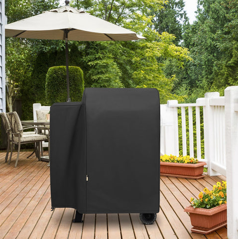 Arcedo adjustable drawstring bottom ensures secure fit in wind.
