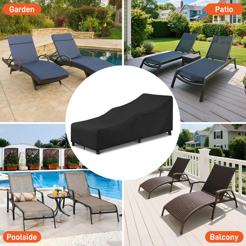 Arcedo storage bag included with lounge chair covers