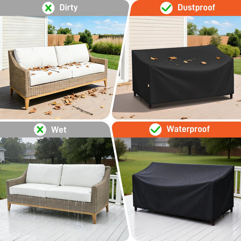 Arcedo durable 3-layer fabric resists fading and tearing for year-round use.