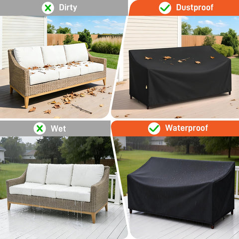 Arcedo protection blocks dust and pollen from furniture.