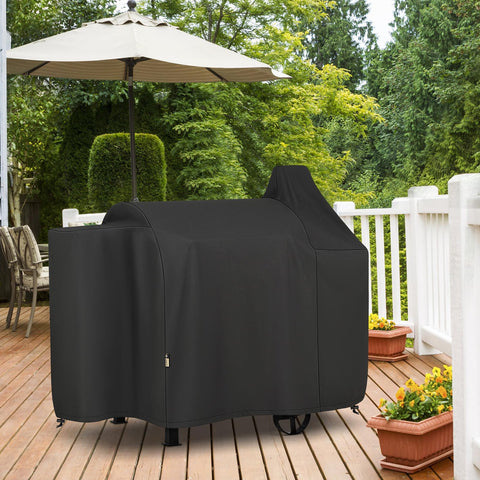 Arcedo Weatherproof fade-resistant shield keeps outdoor grills ready.