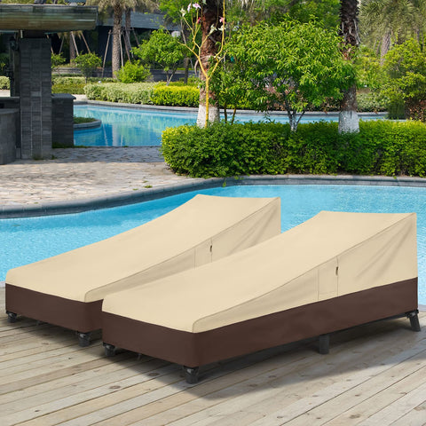 Arcedo winter protection shields patio furniture from rain and snow