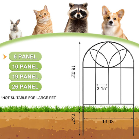 Arcticbird no-dig fence feet removable for easy installation