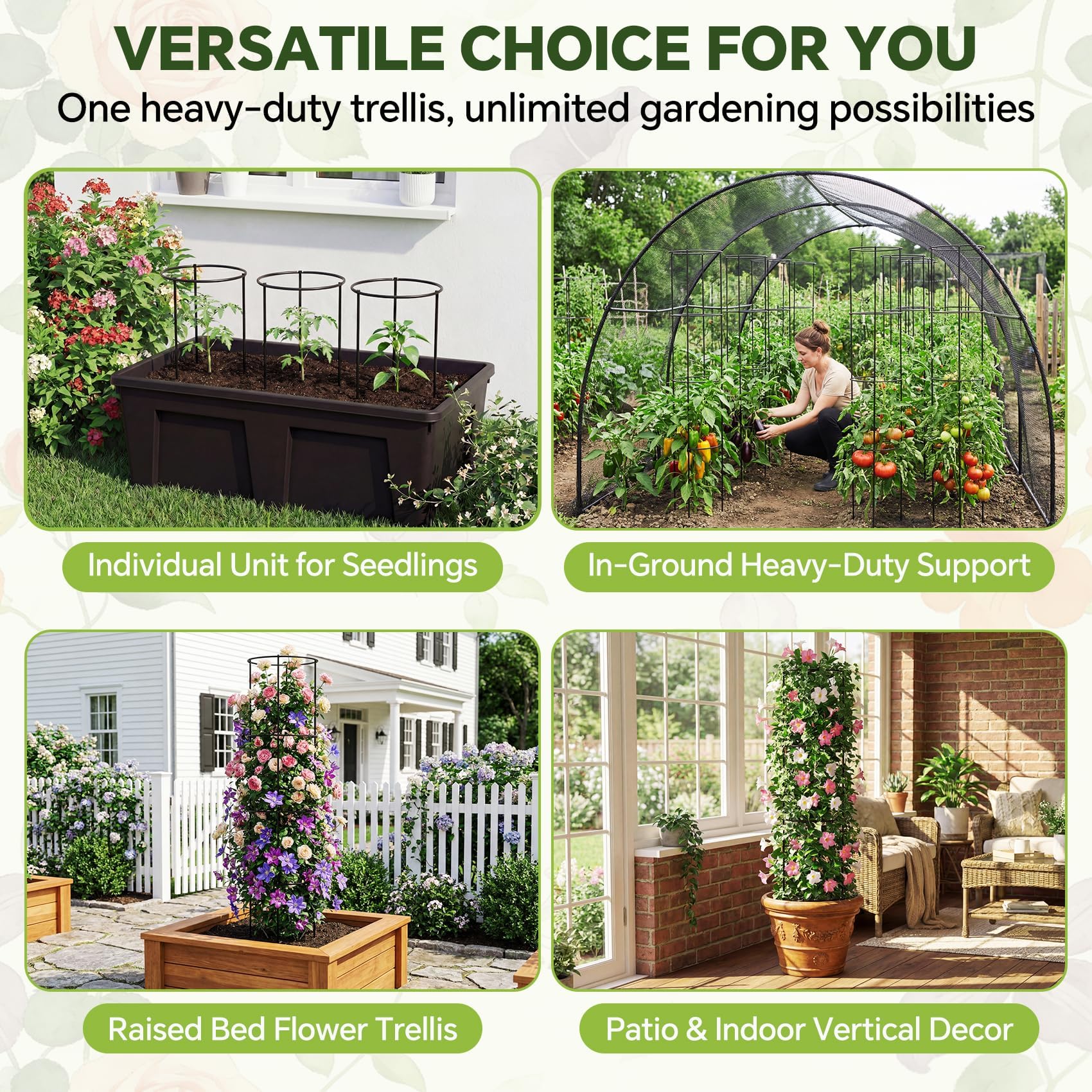 ArdeFentium pro gardener kit includes clips, twist ties, and plant tape