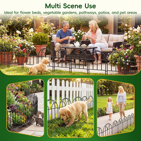 ArdeFentium garden borders and patio edges create clear decorative boundaries.