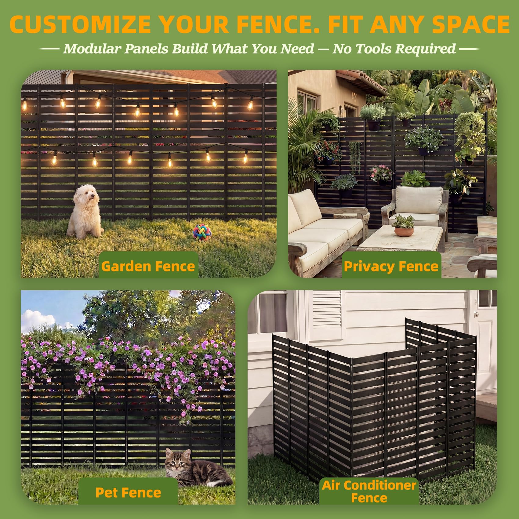 ArdeFentium garden divider ideal for fences, pets, or borders
