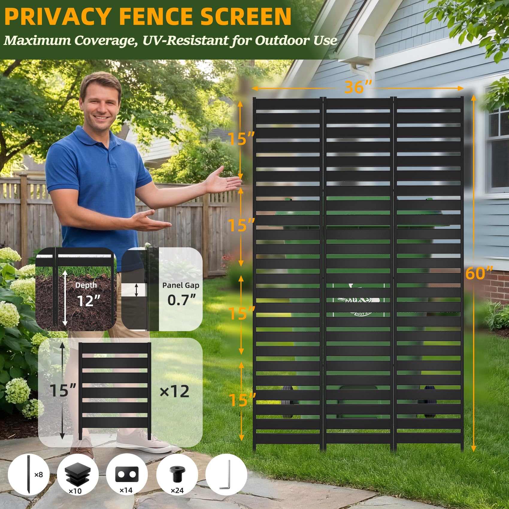 ArdeFentium interlocking panels configured into a custom layout