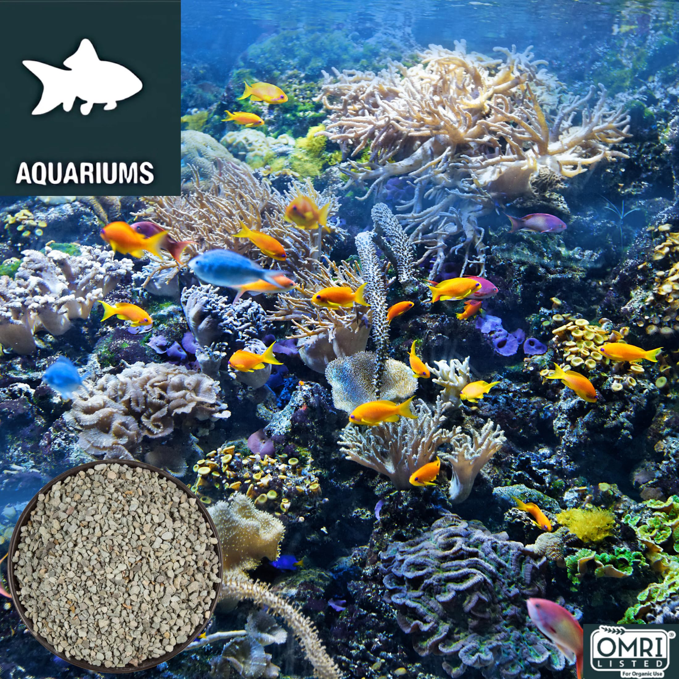 ARDEN LINE Zeolite Rocks dust-reduced and reusable for non-consumables setups.