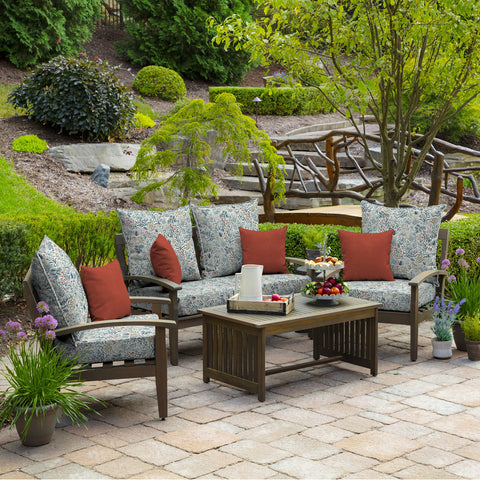 Arden Selections weather-proof fabric resists sun fade and light rain