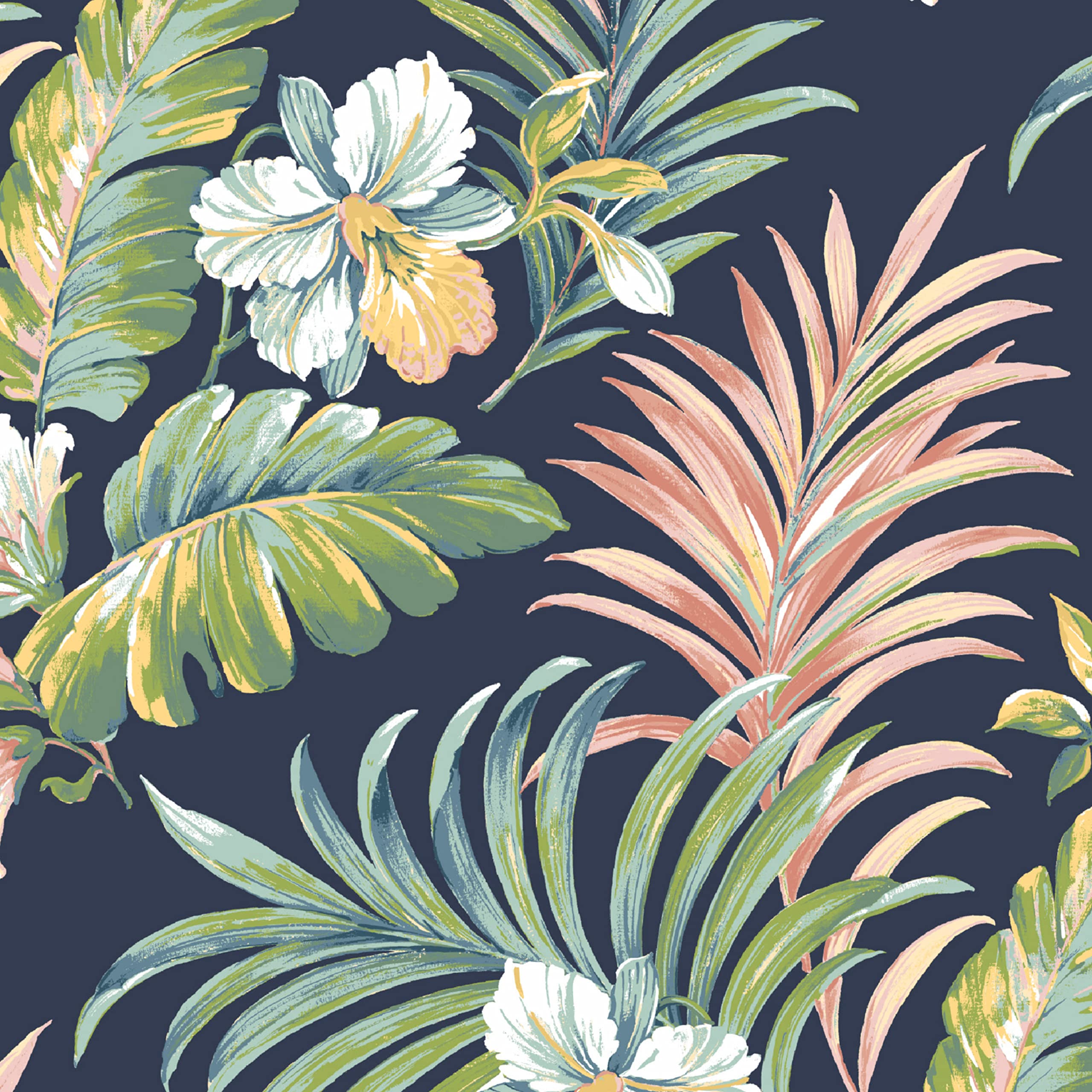 Arden Selections Simone Blue Tropical on a chaise lounge for weather-ready outdoor comfort