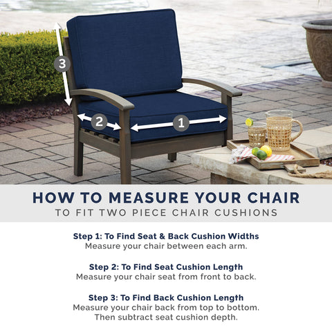 Arden Selections fade-resistant outdoor fabric withstands sun exposure