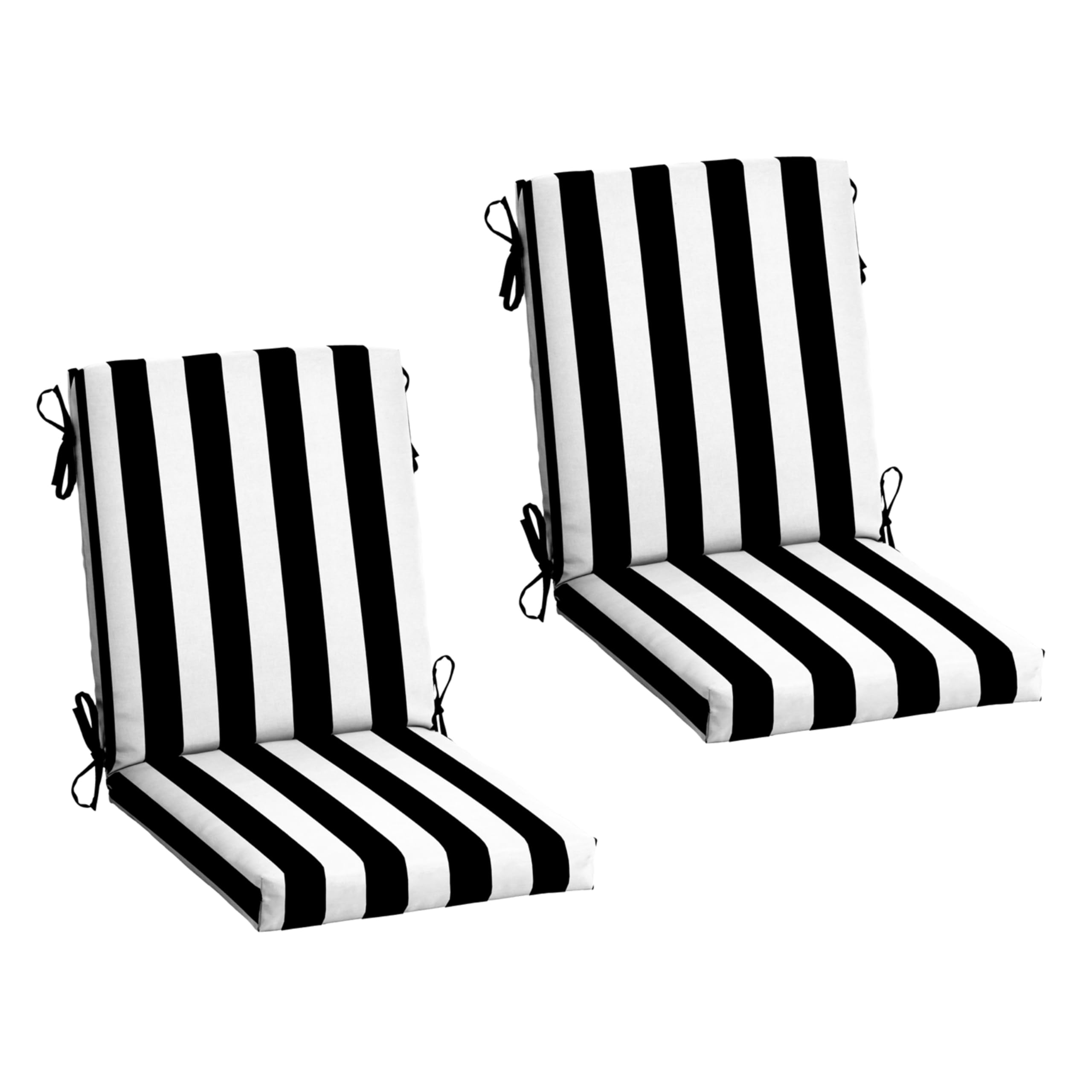 Arden Selections outdoor chair cushion 20x44 rain-proof for all-weather dining comfort.