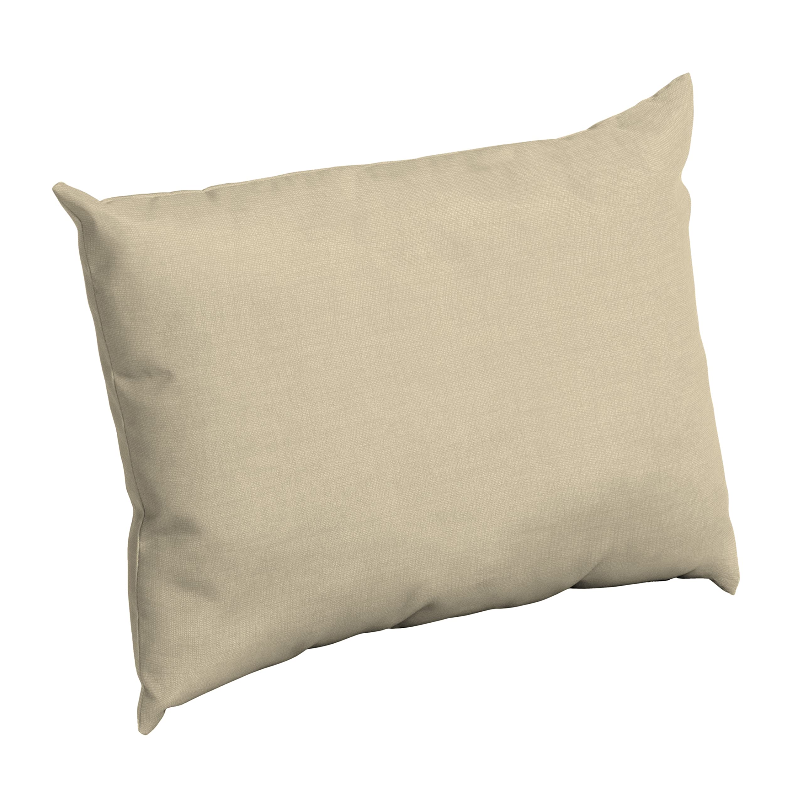 Arden Selections outdoor cushion back 23x17 rain-proof tan-leala provides durable patio comfort.
