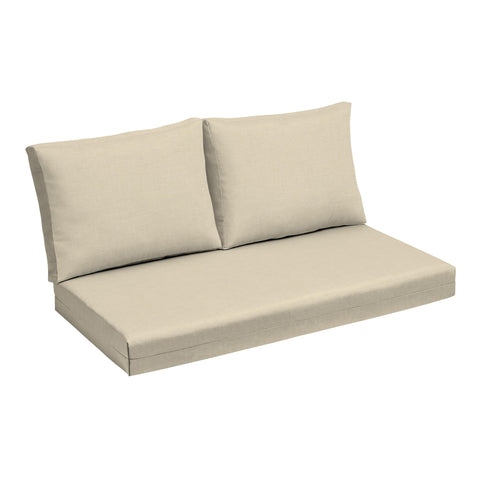 Arden Selections outdoor loveseat pillow 24x18-7 adds plush comfort to seating