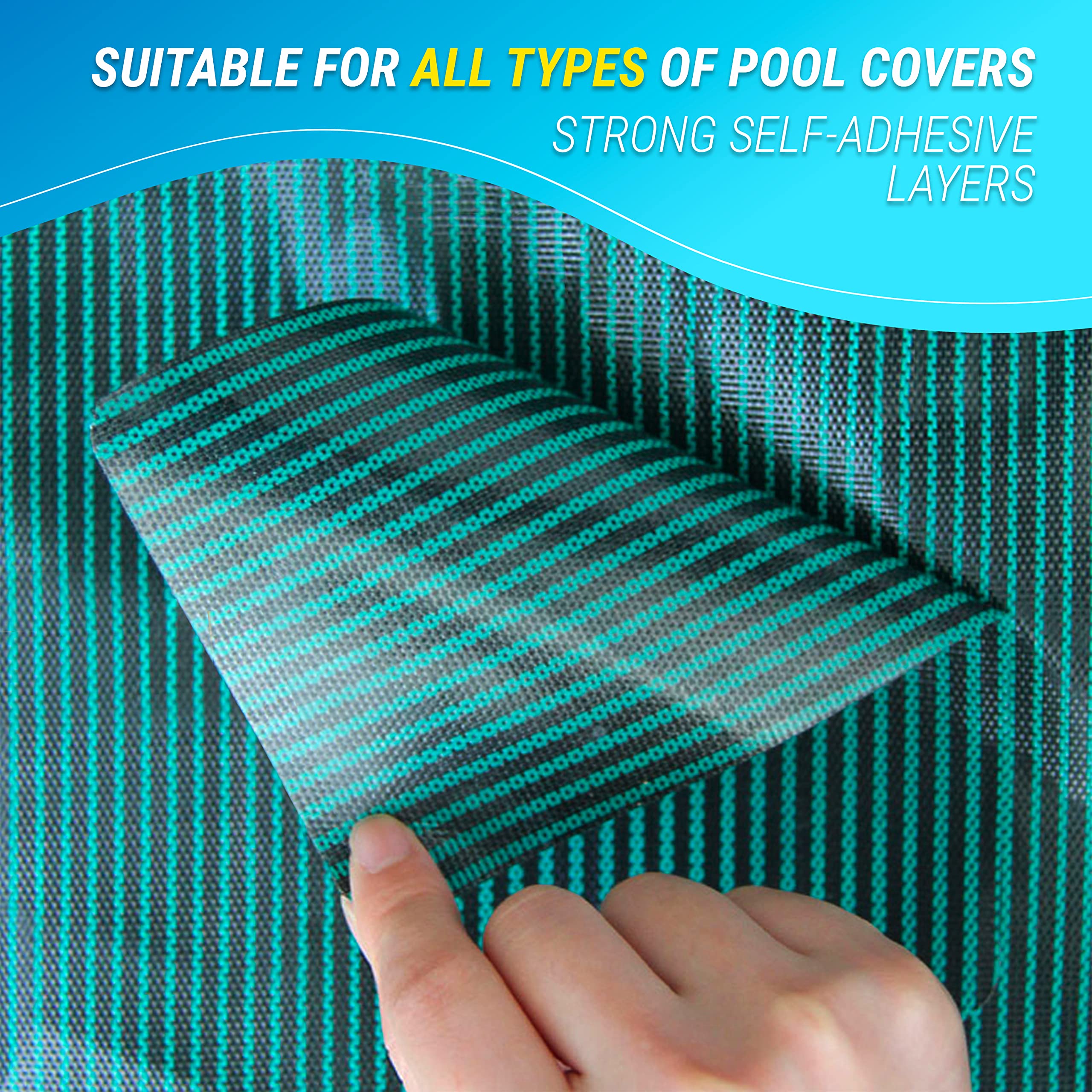 The ARDILA VEELA 3-pack green patches provide seamless weather resistant repairs.