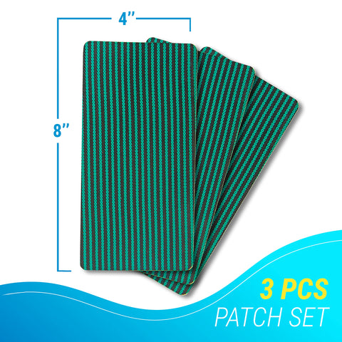 ARDILA VEELA peel-and-stick patch enables fast mess-free application on damaged covers.