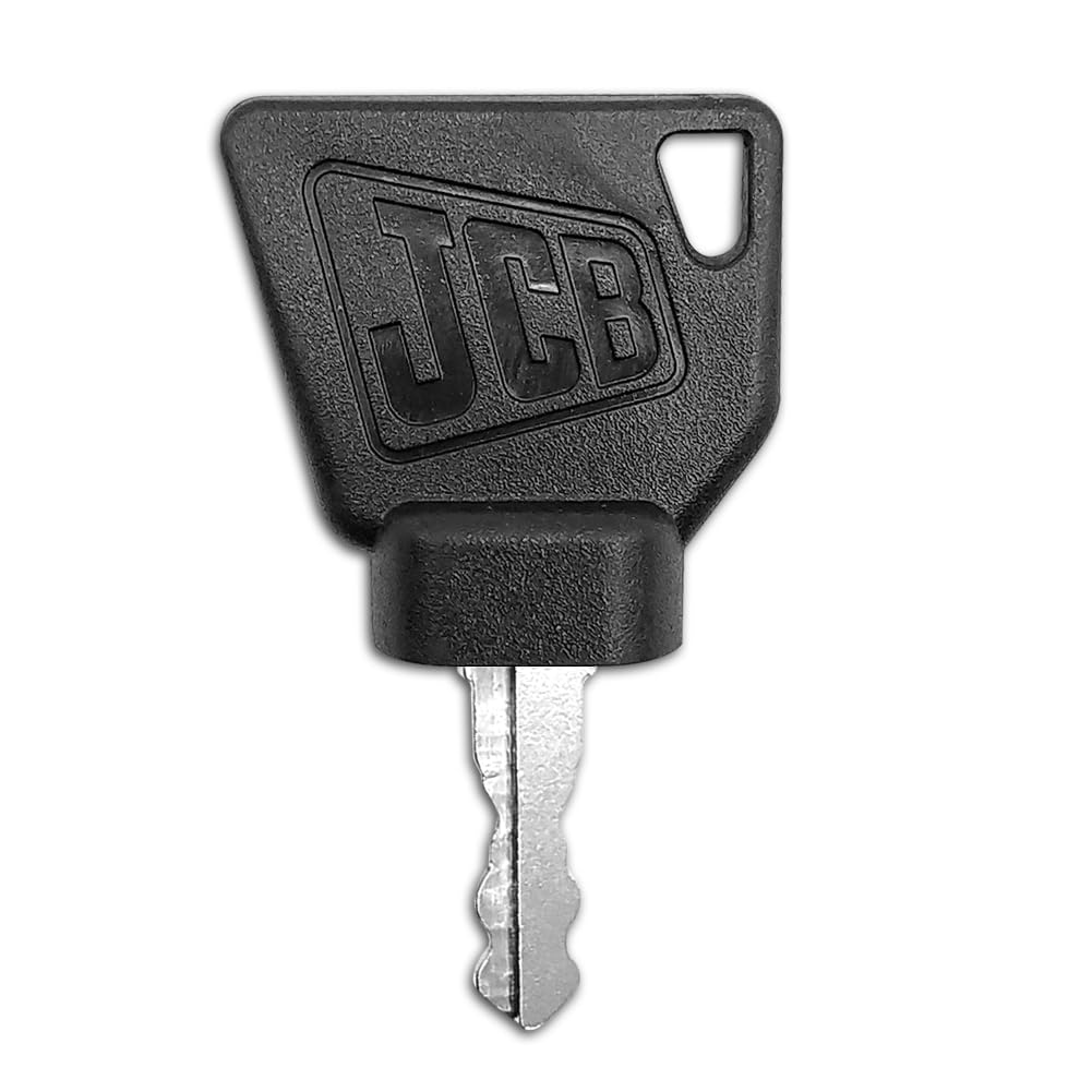 Aree ignition keys installed for on-site replacement on heavy equipment.