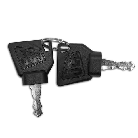Durable Aree two-pack ignition keys designed for demanding heavy equipment use.