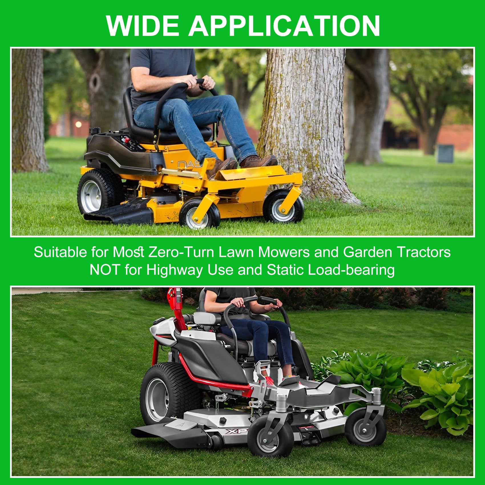 Aremae included wheel-hub adapters simplify installation across tools.
