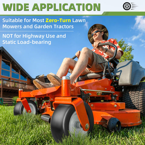 Aremae zero-turn mower fit ensures broad compatibility with common mower models.