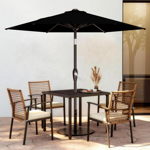 AreShark umbrella shows 6 sturdy ribs for strong deck shading