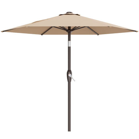 AreShark 7.5ft canopy provides wide shade for patios, decks, and pools.