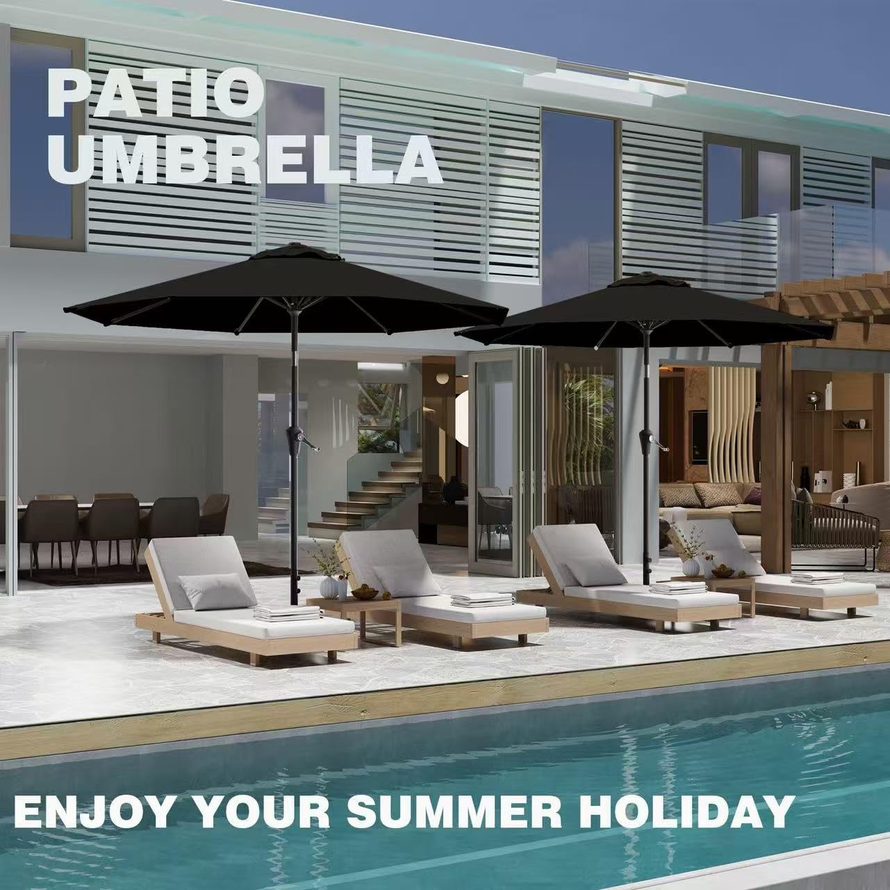 AreShark available in multiple colors to match outdoor decor.