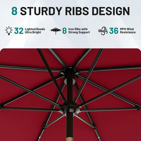 AreShark detachable pole and crank lift for easy setup.